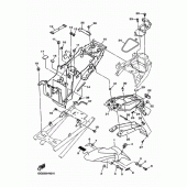 Схема узла: Крыло Yamaha XJ6 Diversion F (ABS)