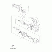 Схема вузла: Електричний стартер Yamaha YP250 X-MAX