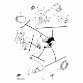 Схема узла: Опция (CHASSIS) Yamaha XJ600 Diversion (Naked)