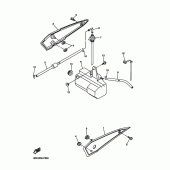 Схема вузла: Бічна кришка Yamaha FZ1 FZ1 FAZER (S-TYPE ABS)