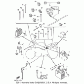 Схема вузла: Електроустаткування (2) Yamaha YZF600R Thundercat