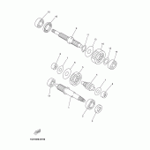 Схема узла: Трансмиссия Yamaha YP250 X-MAX