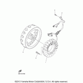 Схема узла: Генератор Yamaha XVS1300 V-Star