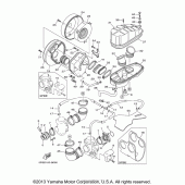 Схема узла: Впускная система Yamaha XVS1100 V-Star Custom