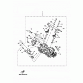 Схема вузла: Впускна система 2 Yamaha MT07/MTT690 MT-07 Tracer