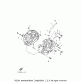 Схема вузла: Картер двигуна Yamaha TTR230 TT-R230