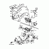 Схема узла: Впускная система Yamaha XV1900 Midnight Star