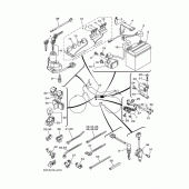 Схема вузла: Електроустаткування 1 Yamaha XG250 TRICKER