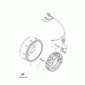 Схема вузла: Генератор Yamaha XT660 XT660Z Tenere