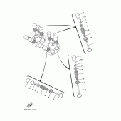 Схема узла: Клапан Yamaha TDM900