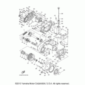 Схема узла: Промежуточная передача Yamaha XV1700 Road Star S
