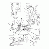 Схема узла: Электрооборудование 2 Yamaha FZ8 FZ8 (Naked, ABS)