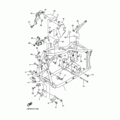 Схема вузла: Рама Yamaha XVS400 Drag Star Classic