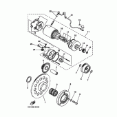 Схема узла: Привод стартера Yamaha XT660 XT660Z Tenere