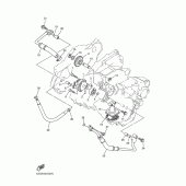 Схема узла: Масляный насос Yamaha YZ250 YZ250F
