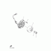 Схема вузла: Генератор Yamaha YZ450F YZ450F