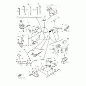 Схема узла: Электрооборудование 2 Yamaha YZF-R1 R1