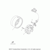 Схема вузла: Генератор Yamaha TTR125 TT-R125