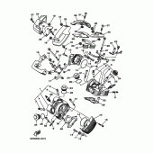 Схема вузла: Головка циліндра Yamaha XVS250 Drag Star