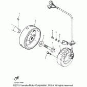 Схема вузла: Генератор Yamaha YZF600R Thundercat