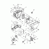 Схема вузла: Впускна система Yamaha XG250 TRICKER