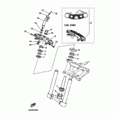 Схема узла: Рулевой механизм Yamaha BT1100 Bulldog