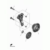 Схема узла: Привод стартера Yamaha YZ450F YZ450F