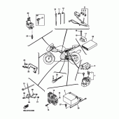 Схема вузла: Електроустаткування 2 Yamaha YZF-R6/ YZF600 R6 RaceBase