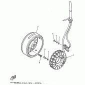 Схема узла: Генератор Yamaha TT600