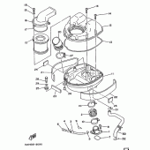 Схема вузла: Впускна система Yamaha TDM850