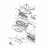 Схема вузла: Впускна система Yamaha YZF-R1 R1