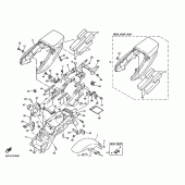 Схема узла: Крыло Yamaha XJR1300