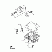 Схема вузла: Фільтр масляний Yamaha YZF-R1 R1