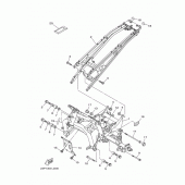 Схема узла: Рама Yamaha XTZ1200 Super Tenere