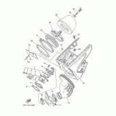 Схема вузла: Впускна система Yamaha YZ250 YZ250