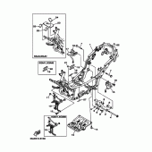 Схема узла: Рама Yamaha YP250 Majesty