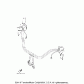 Схема вузла: Пульт управління рульовий та Важіль Yamaha XV1900 Stratoliner S