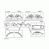 Схема вузла: Графіка і Емблема (5PB1) Yamaha XVS1100 Drag Star