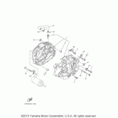 Схема вузла: Картер двигуна Yamaha TW200