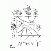 Схема вузла: Електроустаткування 2 Yamaha MTN320 MT-03 (ABS)