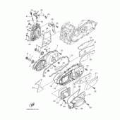 Схема узла: Крышки картера 1 Yamaha YP400