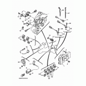 Схема вузла: Електроустаткування 2 Yamaha YP250 Majesty