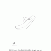 Схема вузла: Сидіння Yamaha TTR230 TT-R230