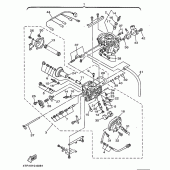 Схема вузла: Карбюратор Yamaha XVS650 Drag Star