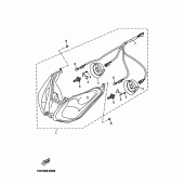 Схема узла: Фара Yamaha YP250 X-MAX