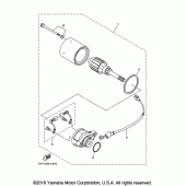 Схема вузла: Електричний стартер Yamaha TTR110 TT-R110