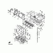 Схема вузла: Впускна система Yamaha XJR1300