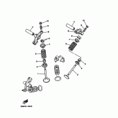 Схема вузла: Клапан Yamaha XVS250 Drag Star