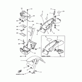 Схема вузла: Крило Yamaha SRV250 Renaissa