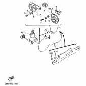 Схема узла: Опция (ELECTRICAL) Yamaha XV1100 Virago
